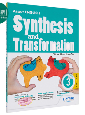 新加坡教辅Hodder About English Synthesis & Transformation P3 小学3年级英语单词句型合成与转换英文语法练习