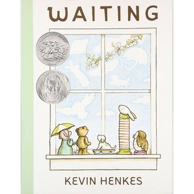 预售 Kevin Henkes Waiting (international edition) 等待 英文原版 进口图书 儿童绘本 动物故事图画书 又日新