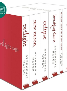 暮光之城6册合集白色封面 又日新