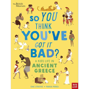 如果你生活在古希腊A Kids Life in Ancient Greece 英文原版 儿童历史读物 人文百科绘本故事 进口读物7岁以上 又日新