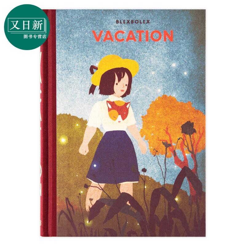 桥梁漫画 假期 Blexbolex VACATION 英文原版 小初文学 儿童图画图像小说漫画读物 图画故事 精装进口图书 7岁+ 又日新