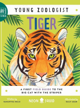 小动物家 老虎 Young Zoologist Tiger 英文原版 儿童科普绘本 动物知识百科图画书 精装绘本 进口科学读物 5-8岁 又日新