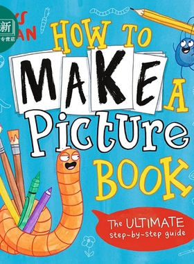 Elys Dolan How to Make a Picture Book 如何制作绘本 故事图画书创作指南 激发儿童创造力 英文原版 进口图书 又日新