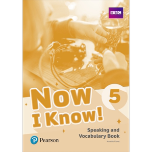 NOW I KNOW LV 5 SPEAKING AND VOCABULARY BOOK 英文原版 培生小学教材Now I Know L5口语和词汇练习册