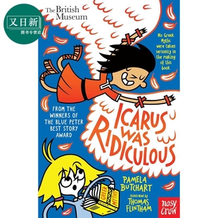英文原版 又日新 Izzy Icarus Was Friends 伊卡洛斯真搞笑 and 儿童文学小初文学进口故事书 预售 Ridiculous 伊兹和朋友们9