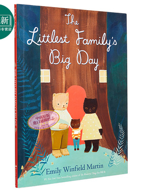 Emily Winfield Martin The Littlest Familys Big Day 小小的家 英文原版 进口图书 儿童绘本 故事图画书