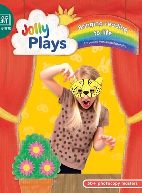 预售 Jolly Plays 快乐自然拼读戏剧剧本 英文原版进口图书 英语口语听力技能 Jolly Phonics跨学科读写活动书朗读表演 又日新