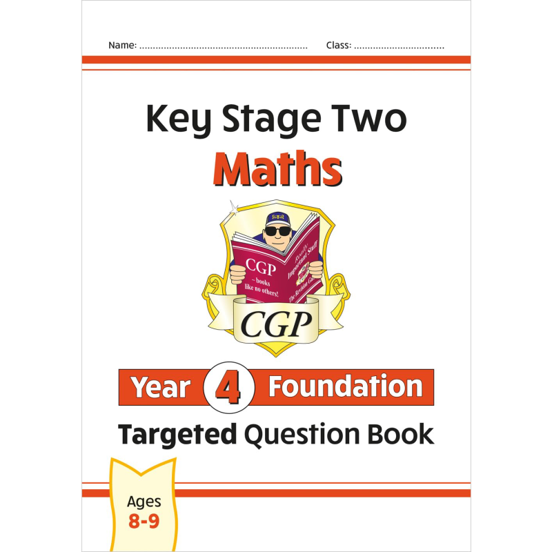 英国CGP KS2 Maths Targeted Question Book: Year 4 Foundation 又日新