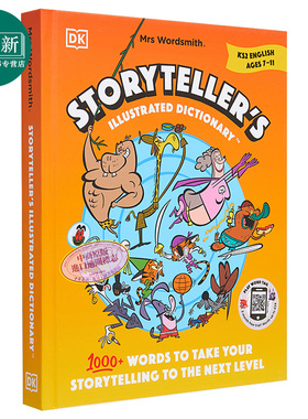 Mrs Wordsmith Storyteller’s Illustrated Dictionary DK:沃德史密斯夫人复述故事学习词典2阶 英文原版 儿童读物 又日新