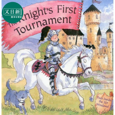 Knights First Tournament 3D pop up 立体故事 骑士锦标赛 英文原版进口图书 儿童绘本 冒险故事图画书 又日新
