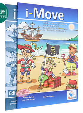 Cambridge YLE A1 MOVERS i-Move Student's Edition with Answers Key 学习手册+2套真题含音频答案