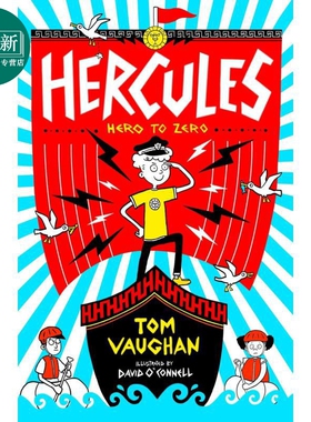 赫拉克勒斯 英雄和狗熊 Hercules 3 Hercules Hero to Zero 英文原版 插图丰富的幽默小说故事 进口青少年读物 又日新
