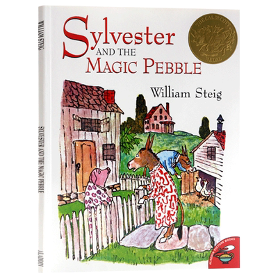 凯迪克金奖绘本 驴小弟变石头 Sylvester and the Magic Pebble（Caldecott Winner）进口英文原版 感人至深 传递亲情绘本