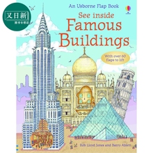 预售 See Inside Famous Buildings 尤斯伯恩看里面系列 著名建筑 英文原版进口 建筑 儿童科普读物 Rob Lloyd Jones
