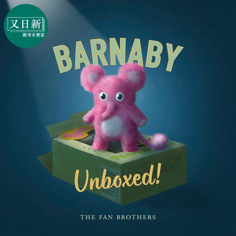 跳出盒子的巴纳比 The Fans Brothers Barnaby Unboxed 英文原版进口 儿童绘本 图画故事书 精装精品绘本 4-8岁 又日新