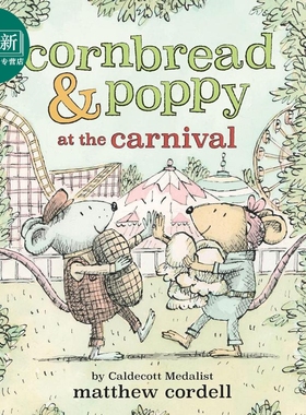 面包鼠与波波鼠2 Cornbread & Pop p  at the Carnival英文原版 儿童绘本 动物故事图画书 进口儿童读物 友谊故事 又日新