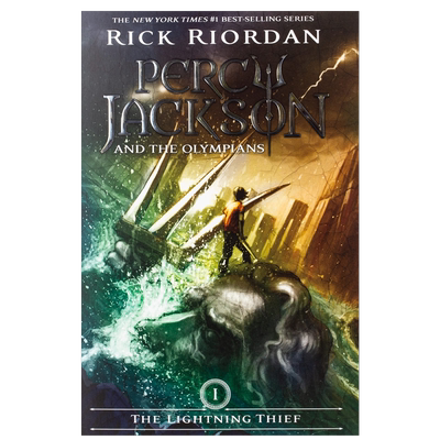 波西杰克逊1 神火之盗 Percy Jackson and the Olympians 01 The Lightning Thief 英文原版 Rick Riordan 又日新