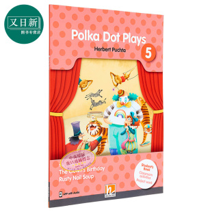 英文原版 又日新 小学课堂活动书 英语教材教学教辅参考书 进口图书 Plays Dot Polka 黑布林少儿英语戏剧书