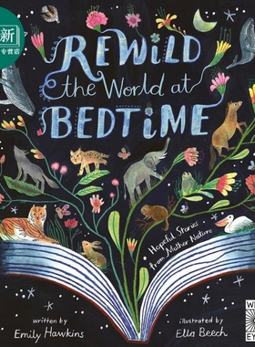 睡前重温精彩的世界 Ella Beech Rewild the World at Bedtime英文原版 儿童科普绘本 精装精品绘本进口读物5-8岁 又日新