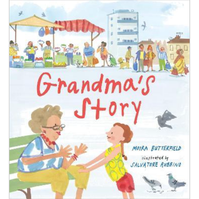 奶奶故事精装英文儿童绘本进口