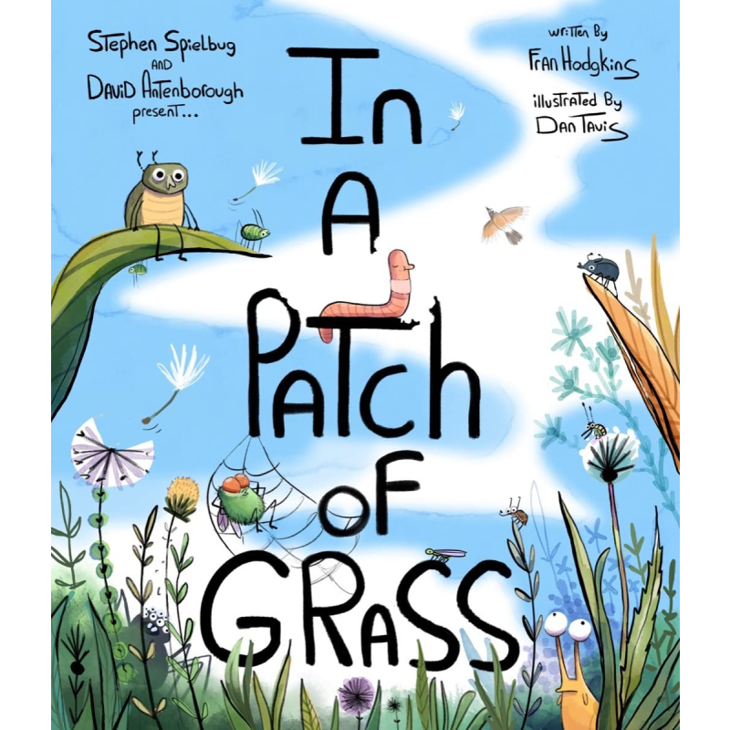 Dan Tavis:In a Patch of Grass 草丛中的世界 英文原版进口图书 自然绘本 动物知识图画书 儿童科普读物精装绘本 又日新