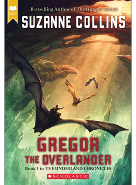 预售 地下城 光明勇士 英文原版 Gregor The Overlander 饥饿游戏同作者 纽约时报畅销书英文版 又日新