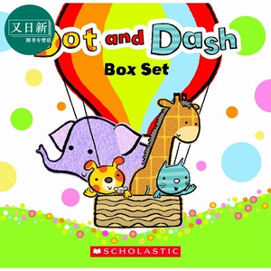 学乐点点猫与棒棒狗 Dot And Dash Collection (With Cd) 英文原版 儿童绘本 动物故事图画书 精品绘本 进口图书 又日新
