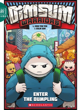 Dim Sum Warriors 1 Enter The Dumpling 学乐桥梁漫画 点心侠1 儿童图像小说 故事图画书 英文原版进口图书 又日新
