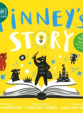 芬尼的故事 Finney's Story 英文原版 儿童绘本 图画故事书 亲子读物 关于原创性和毅力的故事 进口童书 3岁以上 又日新