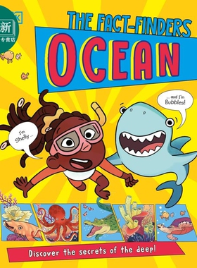 DK事实调查局 海洋 The Fact-Finders Ocean 英文原版 儿童科普绘本 少儿知识图画书 自然科学读物 进口童书 又日新