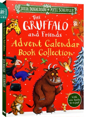 The Gruffalo and Friends Advent Calendar Book Collection (2022) 咕噜牛与朋友的历险旅程 julia donaldson