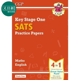 English Papers KS1 and tests 又日新 英国CGP 2023 SATS Maths for Pack Practice the