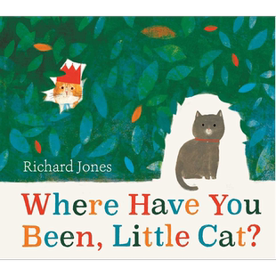 Richard Jones:Where Have You Been, Little Cat? 小猫，你去哪儿了? 英文原版 精品绘本 动物故事 4-6岁 又日新