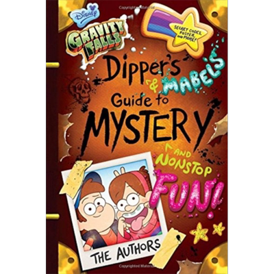 怪诞小镇迪普与梅宝的探秘和娱乐指南英文原版Gravity Falls Dipper's and Mabel's Guide Disney迪士尼出版 又日新