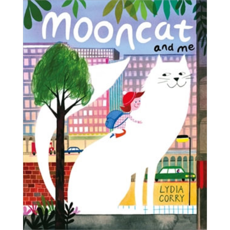 Lydia Corry Mooncat and Me 月亮猫和我 英文原版 进口图书 儿童绘本 故事图画书 3岁以上