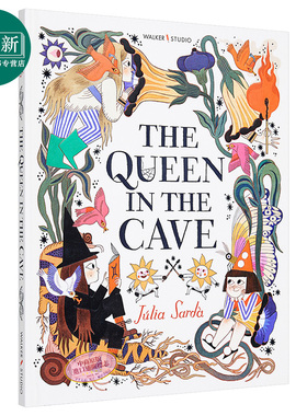Julia Sarda:The Queen in the Cave 洞穴里的女王 英文原版 进口图书 亲子故事绘本 插画绘本 儿童读物 5-9岁【又日新童书】