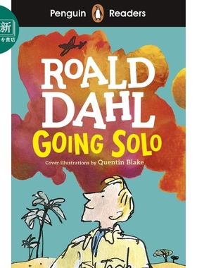 Penguin Readers Going Solo 企鹅分级文学经典4级 独闯天下 英文原版进口图书 ELT儿童分级阅读读物 插图故事书