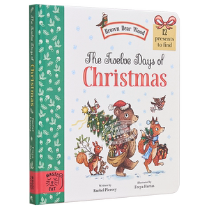 Freya Hartas：The Twelve Days of Christmas 12天后的假期 英文原版 进口图书 儿童绘本 圣诞节故事图画书 又日新