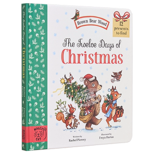 Freya Hartas：The Twelve Days of Christmas 12天后的假期 英文原版 进口图书 儿童绘本 圣诞节故事图画书 又日新