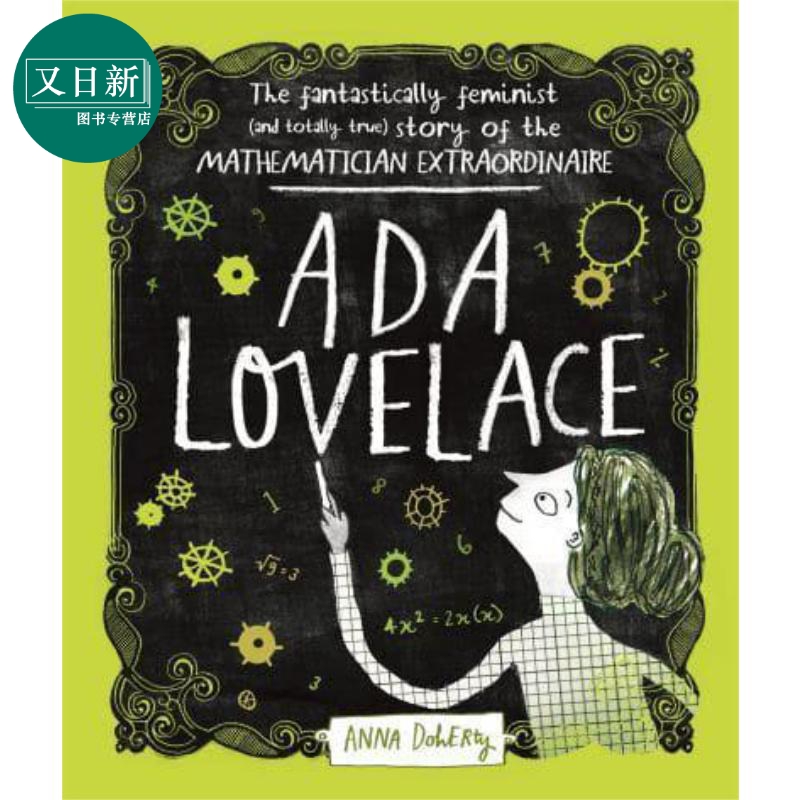 Ada Lovelace 拜伦夫人 英文原版儿童绘本 故事绘本 Anna Doherty 4到6岁 又日新