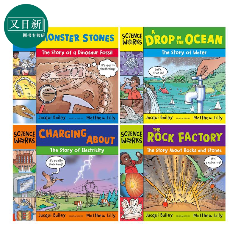 科学工作解码4册英文原版科普