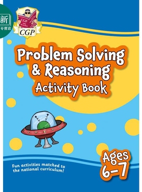 预售 6-7岁的新问题解决与推理数学活动手册非常适合家庭学习 New Problem Solving & Reasoning Maths Activity Book 又日新