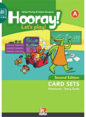 黑布林儿童英语课程A级别 卡片套装Hooray! Lets Play! Level A Cards Set 英文原版 进口图书 教学教辅参考工具 又日新
