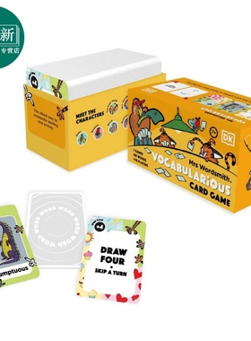 Mrs Wordsmith Vocabularious Card Game Ages 7–11 (Key Stage 2) (UK)DK 沃德史密斯夫人词汇游戏卡 又日新