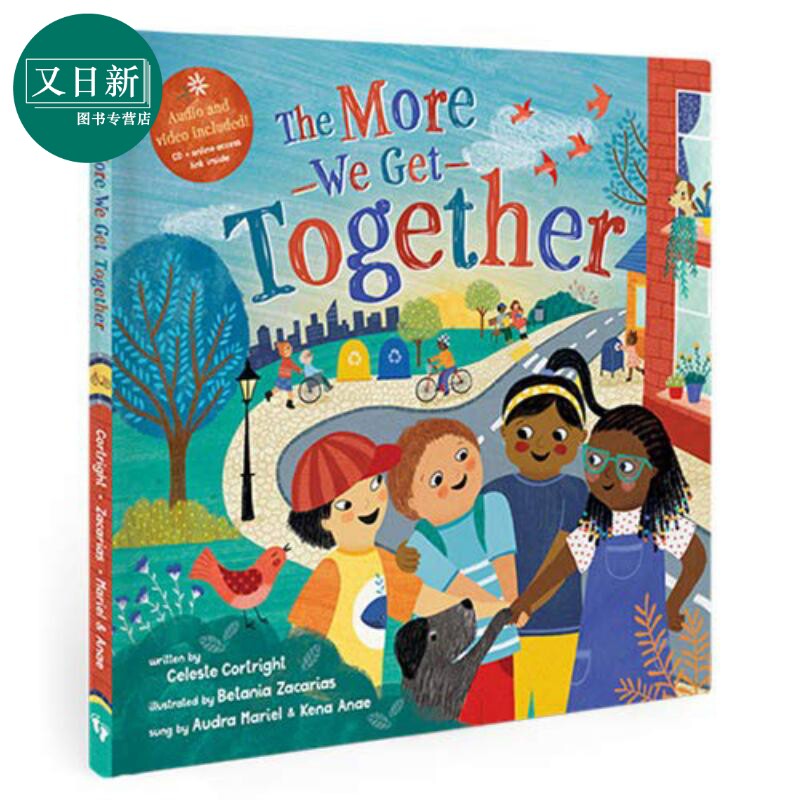 the more we get together 我们合力解决的 英文原版 进口原版 4岁到8