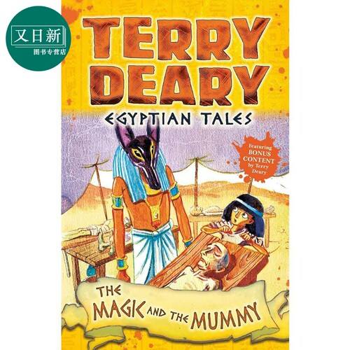 Egyptian Tales The Magic and the Mummy 历史长河的古人 埃及人 Terry Deary 木乃伊 英文原版进口图书 故事书 又日新