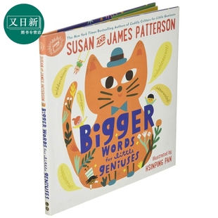 Patterson 又日新 故事图画书 Geniuses 大话2 Susan 英文原版 Words Bigger 儿童绘本 小天才 for 进口图书 Little