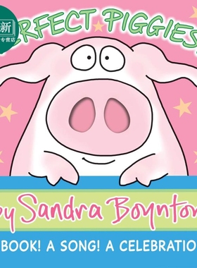 Sandra Boynton 神奇小猪 Perfect Piggies 英文原版 进口图书 儿童绘本 故事图画书 纸板书 0-4岁