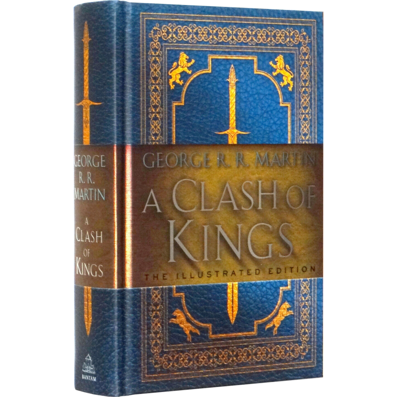 预售 列王的纷争冰与火之歌豪华插图版系列2 英文原版 A Clash of Kings 乔治R.R马丁 又日新