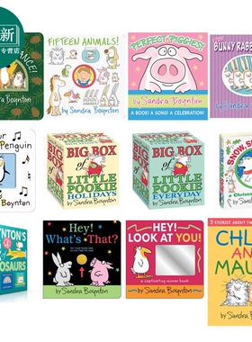 Sandra Boynton桑德拉.博因顿 绘本童书 英文原版进口 儿童绘本故事图画书 Woodland Dance林中起舞 十五只小动物 又日新